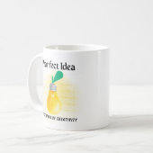 Pear-Fect-Idee Kaffeetasse (Vorderseite Links)