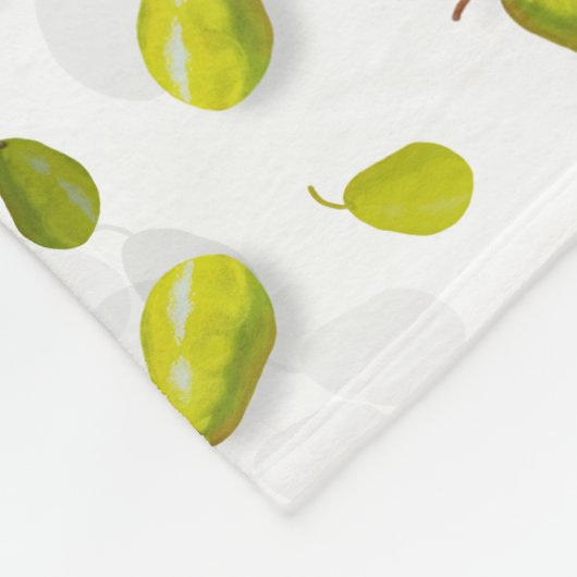Pear Fleece Blankets (Ecke)