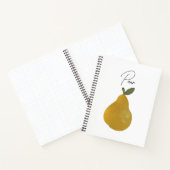 Pear Fruit Illustration Notizblock (Innenseite)