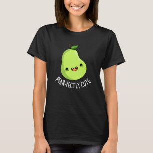 Pear-Funny Seet Fruit Birne Pun Dark BG T-Shirt