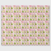 Pear  geschenkpapier (Flach)