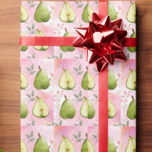 Pear  geschenkpapier