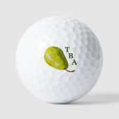 Pear Golf Balls Golfball (Vorderseite)