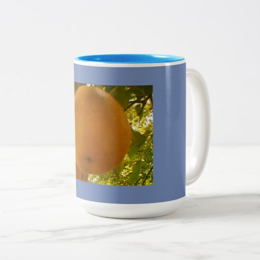 Pear Harvest Zweifarbige Tasse (VorderseiteRechts)