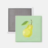 Pear Magnet (Vorderseite/Rückseite)
