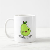 Pear-Niedliche Fruchtpear Pun Kaffeetasse (Links)
