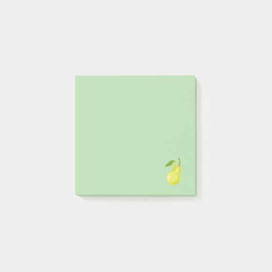 Pear Post-it Klebezettel (Vorderseite)