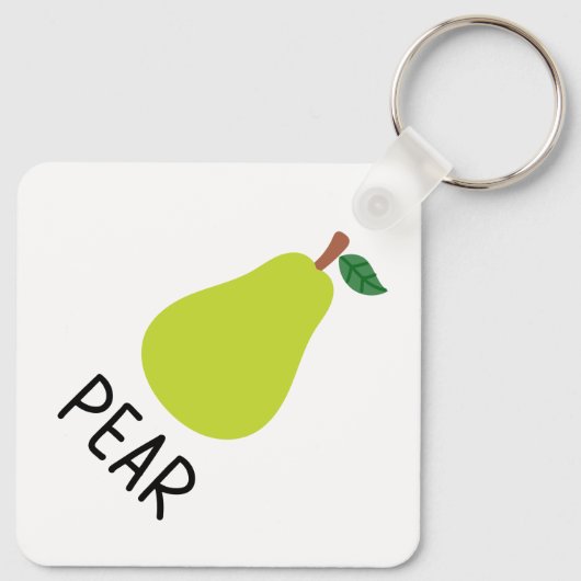 Pear Schlüsselanhänger (Rückseite)