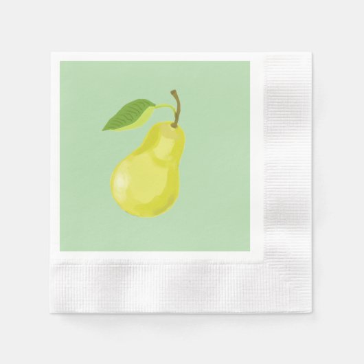 Pear Serviette (Vorderseite)
