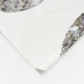 Pear Shaped Diamond Fleecedecke (Ecke)