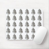 Pear Shaped Diamond Mousepad (Mit Mouse)