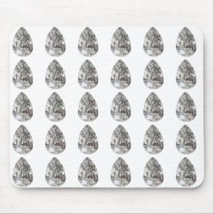 Pear Shaped Diamond Mousepad