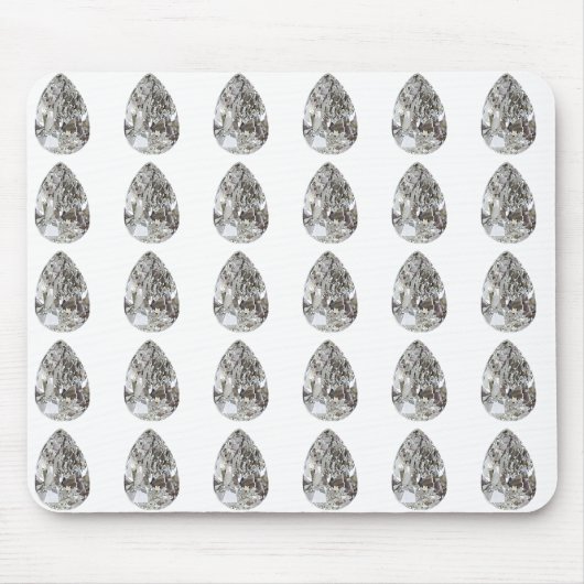 Pear Shaped Diamond Mousepad (Vorne)