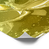 Pear Splash Poster (Ecke)