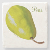 Pear Stone Untersetzer (Vorderseite)