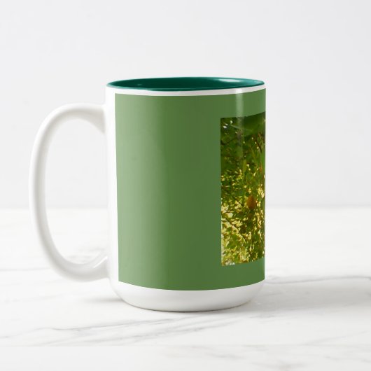 Pear Tree Green Zweifarbige Tasse (Links)