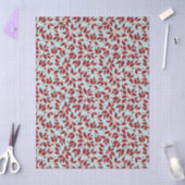 Pear Tree Holiday - Cranberry Rot Seidenpapier (Basteln)
