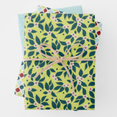 Pear Tree Holiday Geschenkpapier Set (Beispiel)