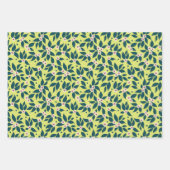 Pear Tree Holiday Geschenkpapier Set (Vorderseite)