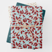 Pear Tree Holiday Geschenkpapier Set (Beispiel)