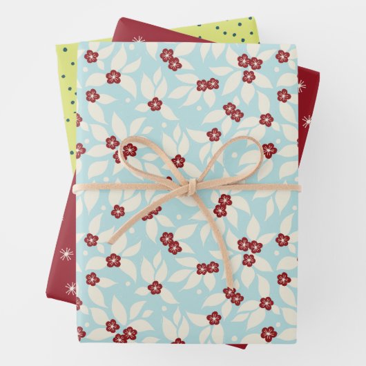 Pear Tree Holiday Geschenkpapier Set (Beispiel)