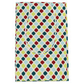 Pear Tree Holiday - Ogee Baubles Harlequin Mittlere Geschenktüte (Vorderseite)