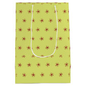 Pear Tree Holiday - Starbright - Bartlett Green Mittlere Geschenktüte (Rückseite)