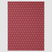 Pear Tree Holiday - Starbright - Cranberry Red Seidenpapier (Vorderseite)