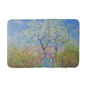 Pear Tree in Blume - Claude Monet Badematte (Vorderseite)