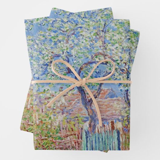 Pear Tree in Blume - Claude Monet Geschenkpapier Set (Beispiel)