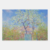 Pear Tree in Blume - Claude Monet Geschenkpapier Set (Vorderseite)