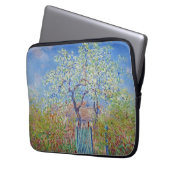 Pear Tree in Blume - Claude Monet Laptopschutzhülle (Vorderseite Links)