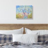 Pear Tree in Blume - Claude Monet Leinwanddruck (Insitu (Schlafzimmer))