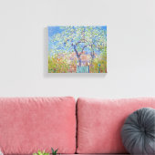 Pear Tree in Blume - Claude Monet Leinwanddruck (Insitu (Wohnzimmer))
