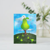 Pear Tree Postkarte (Stehend Vorderseite)