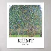 Pear Tree von Paul Klimt Poster (Vorne)