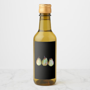 Pear Trio Weinetikett