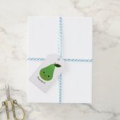 Pearfect Niedlich Kawaii Pear Geschenkanhänger (Mit Garn)