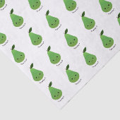 Pearfect Niedlich Kawaii Pear Seidenpapier (Ausschnitt)