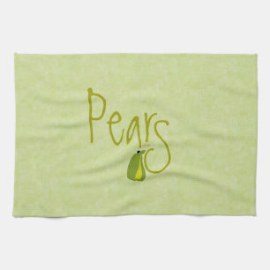 PEARfect Pear Bright Green Color Tone Geschirrtuch