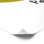 Pearfect Pear Kawaii Birnen Poster (Ecke)