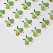 Pearfect Pear Kawaii Birnen Seidenpapier (Ausschnitt)