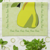 PEARfect Pear (Minze) Küchentuch (Gefaltet)