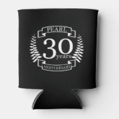 Pearl 30. Hochzeitstag 30 Jahre Dosenkühler (Vorderseite)