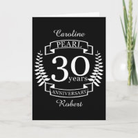 Pearl 30. Hochzeitstag 30 Jahre