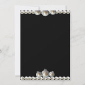 Pearl 50. Geburtstagsfeier Einladung (Rückseite)