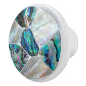 Pearl and Abalone - Voronoi Cells Mosaic Keramikknauf (Rechts)