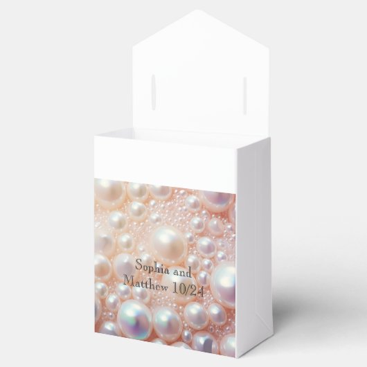 Pearl and Muschel Elegant Classic Geschenkschachtel (Geöffnet)