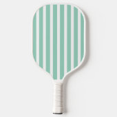 Pearl Aqua Stripes Pickleball Paddle (Rückseite)