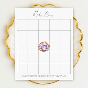 Pearl Baby Dusche - Baby Bingo Spiel